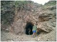 Mine shaft on Bright Angel Trail